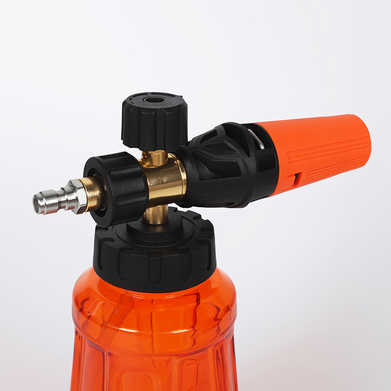 Pistol cu apă de înaltă presiune 1/4 oală rapidă de spumă cu dop rapid