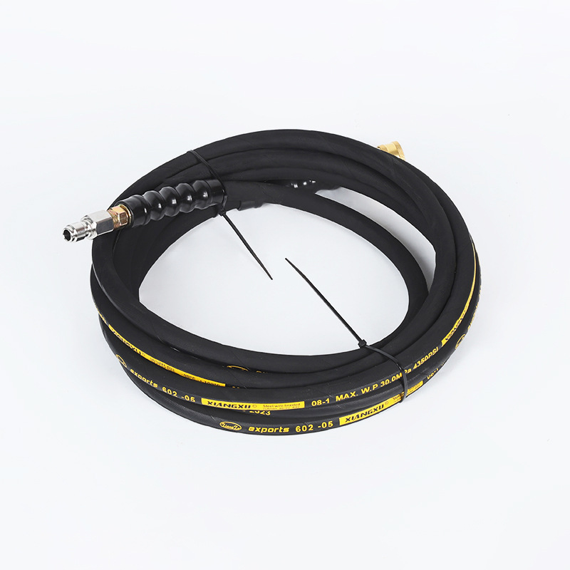 Moș de spălare a mașinii de înaltă presiune furtun de cauciuc de cauciuc