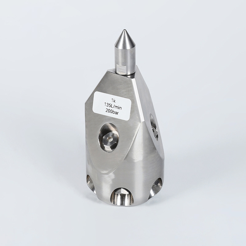 Mașină de curățare a conductei din oțel inoxidabil Duză de puncție de înaltă presiune