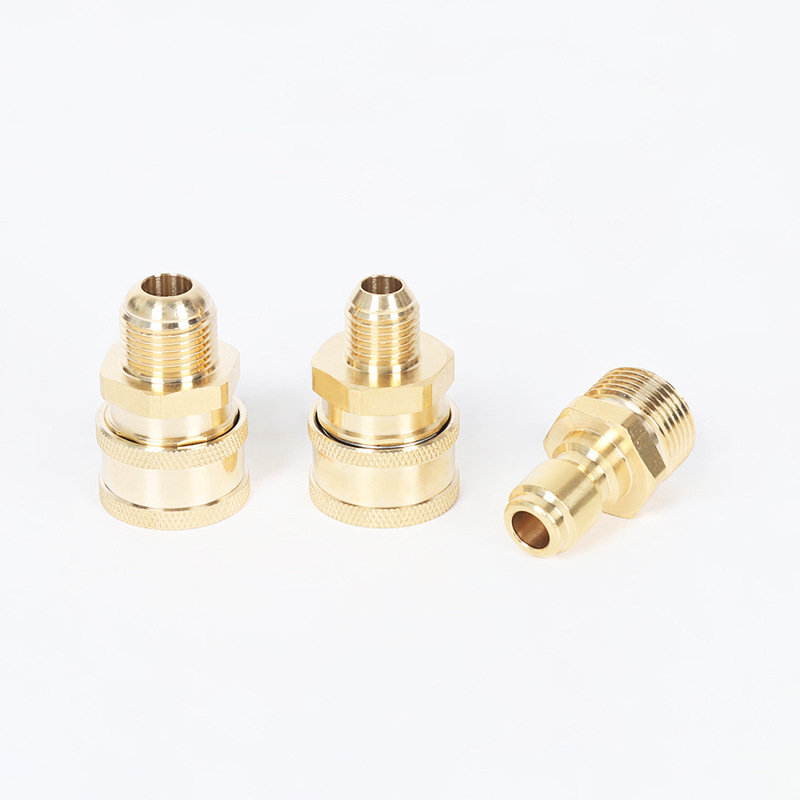 Mașină de curățare a mașinii de spălat auto de înaltă presiune cupru 3/8 dop rapid