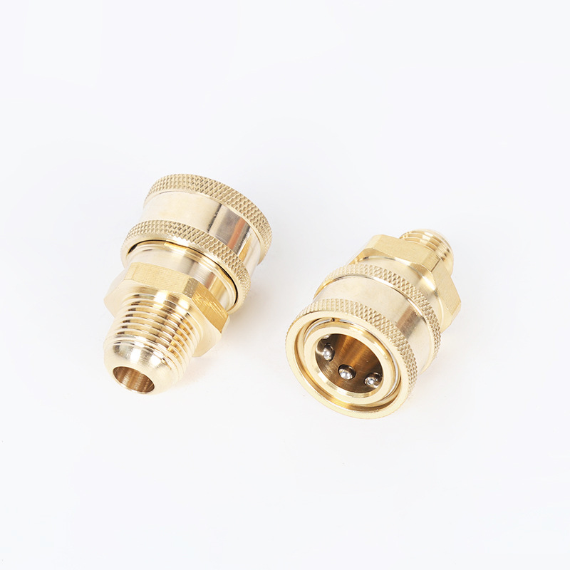 Mașină de curățare a mașinii de spălat auto de înaltă presiune cupru 3/8 dop rapid