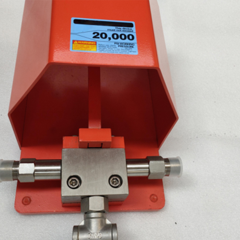 Supapă de picior de presiune ultrahigh presiune